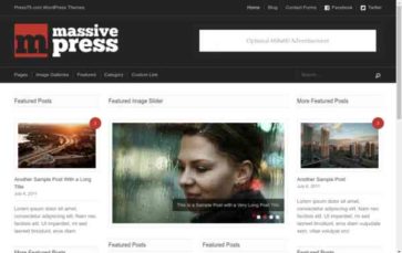 Massive Press (screenshot desktop)