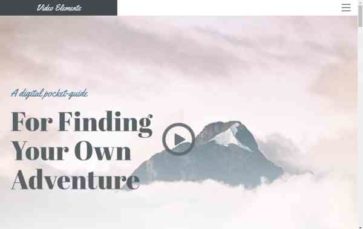 Video Elements (screenshot desktop)