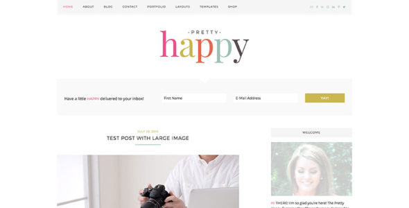Pretty Happy (Pretty Darn Cute Design)