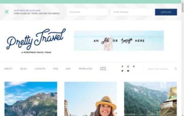 Travel Pretty (screenshot desktop)