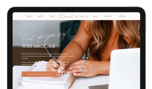 Coral (Pretty Web Design)