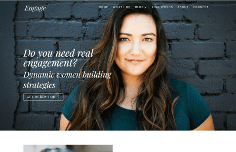 Engage (Pretty Web Design)
