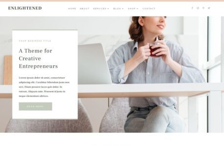 Enlightened (Pretty Web Design)