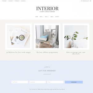 Interior (Pretty Web Design)