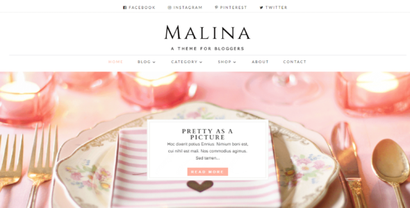 Malina (Pretty Web Design)