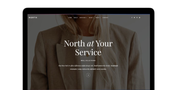 North (Pretty Web Design)