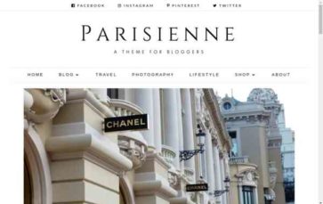Parisienne (screenshot desktop)