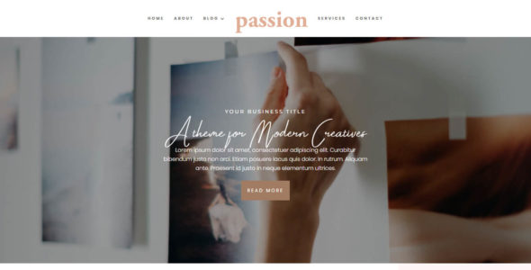 Passion (Pretty Web Design)
