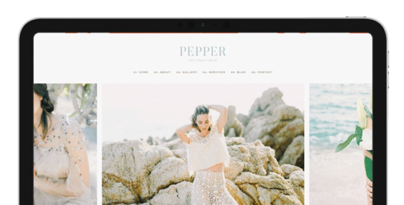 Pepper (Pretty Web Design)