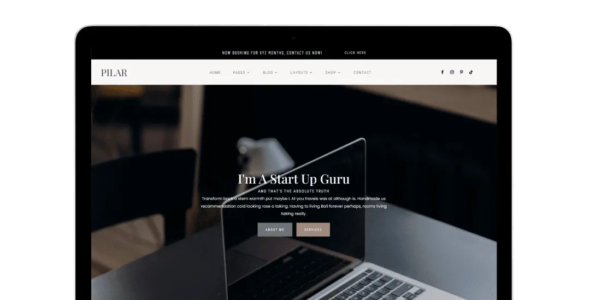 Pilar (Pretty Web Design)