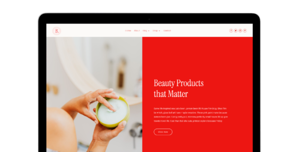 Red (Pretty Web Design)