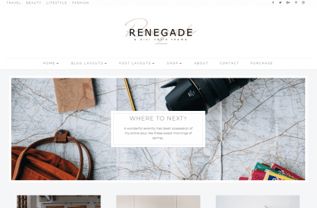 Renegade (Pretty Web Design)