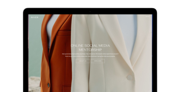 River (Pretty Web Design)