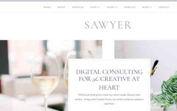 Sawyer (screenshot desktop)