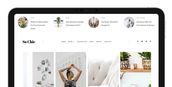 So Chic (Pretty Web Design)