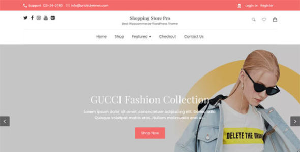 Shopping Store Pro (Pride Themes)