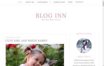 Blog Inn (screenshot desktop)