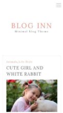 Blog Inn (screenshot mobile)