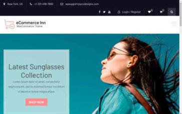 eCommerce Inn (screenshot desktop)