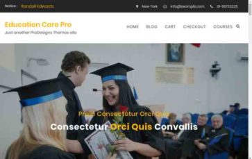 Education Care Pro (screenshot desktop)