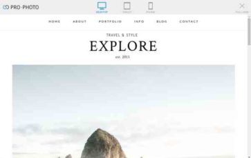 Explore (screenshot desktop)
