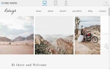 Raleigh Photo Co (screenshot desktop)