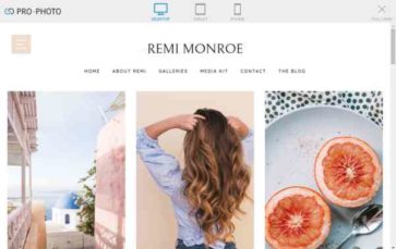 Screenshot Desktop Remi Monroe (screenshot desktop)