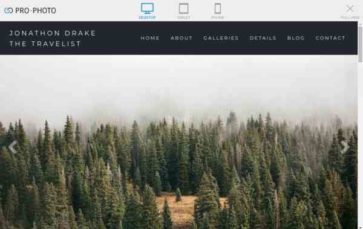 Travelist (screenshot desktop)