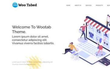 Woo Tabbed (screenshot desktop)