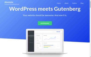 Absolutte (screenshot desktop)