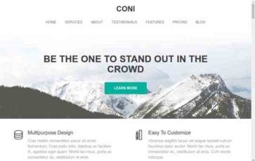 Coni (screenshot desktop)