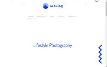 Glaciar Lite (screenshot desktop)