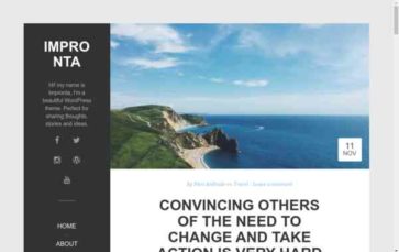 Impronta (screenshot desktop)