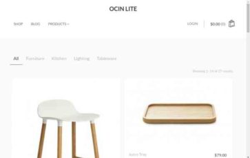 Ocin Lite (screenshot desktop)