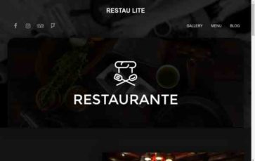 Restau Lite (screenshot desktop)