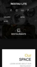 Restau Lite (screenshot mobile)