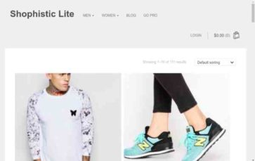 Shophistic Lite (screenshot desktop)