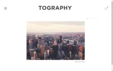 Tography (screenshot desktop)