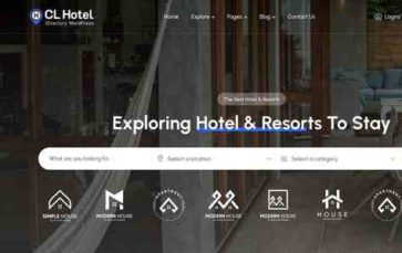 CL Hotel (screenshot desktop)