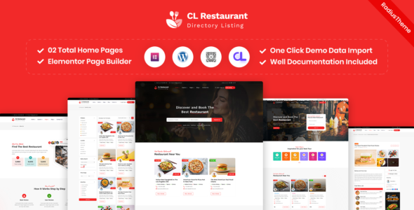 CL Restaurant (RadiusTheme)