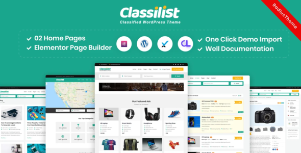 ClassiList (RadiusTheme)