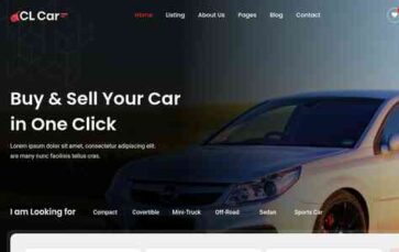 CLCar (screenshot desktop)