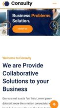 Consulty (RadiusTheme) (screenshot mobile)