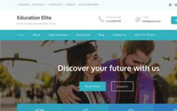 Education Elite (screenshot desktop)