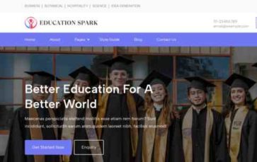 Education Spark (screenshot desktop)