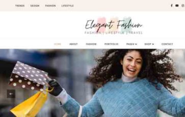 Elegant Fashion (screenshot desktop)