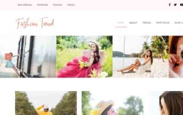 Fashion Trend (screenshot desktop)