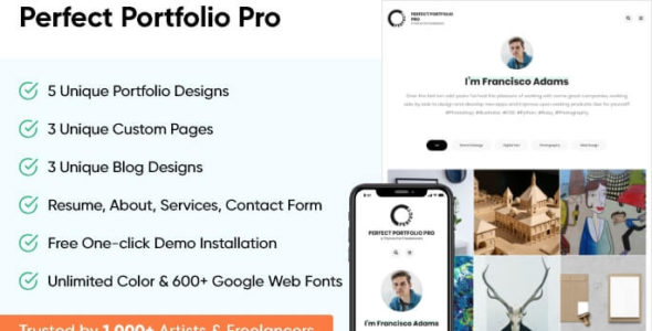 Perfect Portfolio Pro (Rara Themes)
