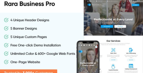 Rara Business Pro (Rara Themes)