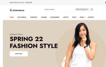 Rara eCommerce (screenshot desktop)